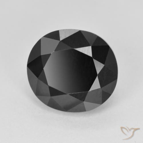 5.50ct Natural Schorl Turmalina, oval, Opaco, Photo A