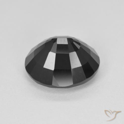 Tourmaline Gemstone in 10.9 x 9.4 mm Size for Sale, Tourmaline Stone in Schorl Color
