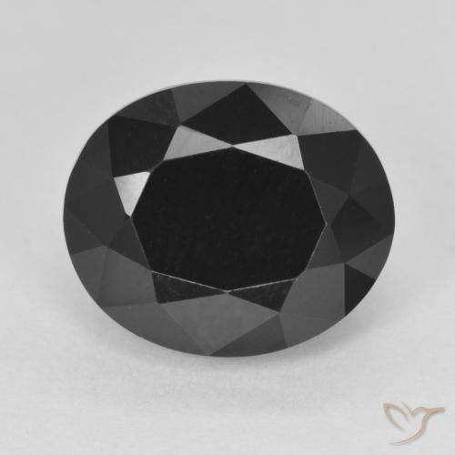 6.42ct Natural Schorl Tourmaline, Oval, Opaque