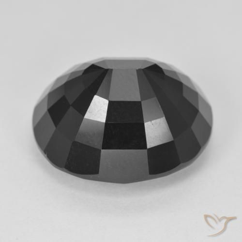 Tourmaline Gemstone in 17.6 x 15.2 mm Size for Sale, Tourmaline Stone in Schorl Color