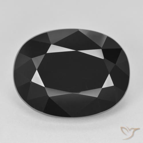 17.83ct Natural Schorl Tourmaline, Oval, Opaque