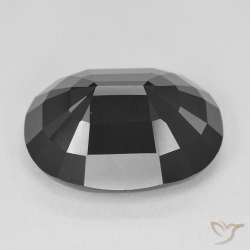 Tourmaline Gemstone in 19.1 x 14.7 mm Size for Sale, Tourmaline Stone in Schorl Color