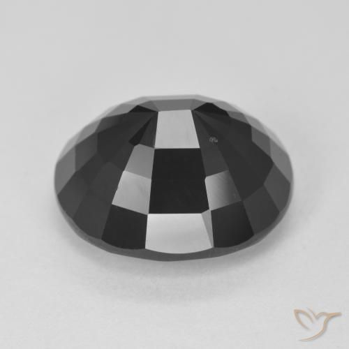 Tourmaline Gemstone in 14 x 12 mm (calibrated) Size for Sale, Tourmaline Stone in Schorl Color