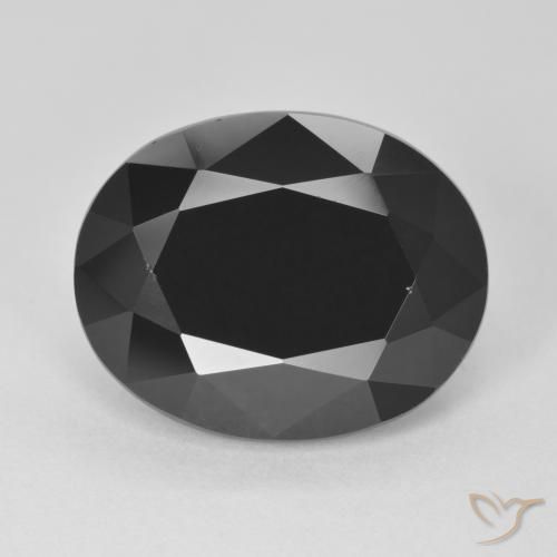 10.04ct Natural Schorl Tourmaline, Oval, Opaque
