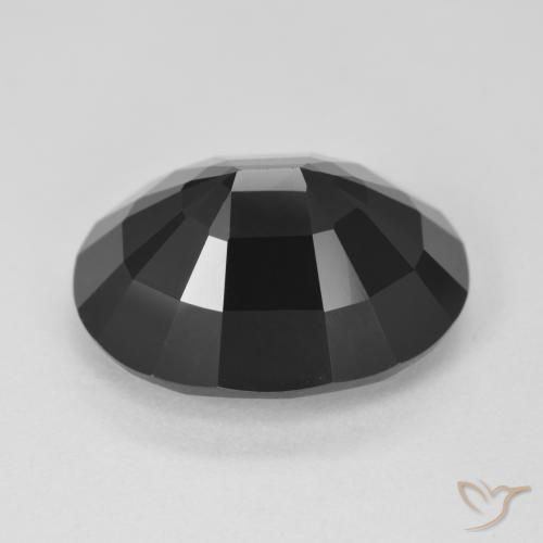 Tourmaline Gemstone in 15.6 x 12.5 mm Size for Sale, Tourmaline Stone in Schorl Color