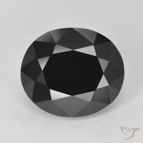 8.56ct Natural Schorl Tourmaline, Oval, Opaque