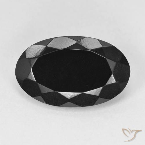 5.75ct Natural Schorl Tourmaline, Oval, Opaque