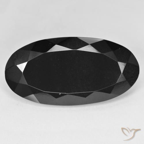 28.01ct Natural Schorl Tourmaline, Oval, Opaque
