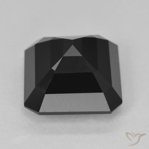 Tourmaline Gemstone in 12.2 x 11.5 mm Size for Sale, Tourmaline Stone in Schorl Color