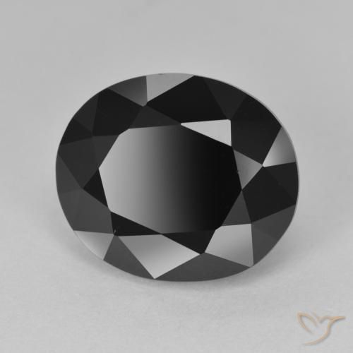 9.87ct Natural Schorl Tourmaline, Oval, Opaque
