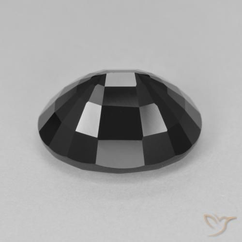 Tourmaline Gemstone in 14.2 x 11.2 mm Size for Sale, Tourmaline Stone in Schorl Color