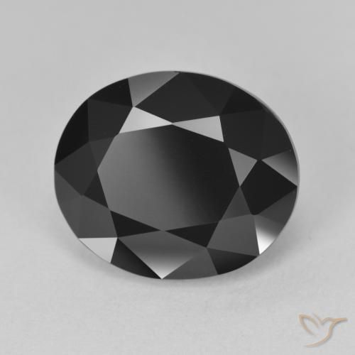 7.62ct Natural Schorl Tourmaline, Oval, Opaque