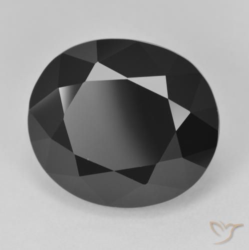 16.89ct Natural Schorl Tourmaline, Oval, Opaque