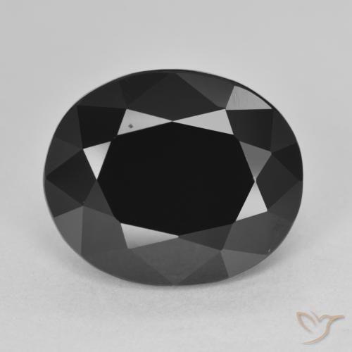 10.39ct Natural Schorl Tourmaline, Oval, Opaque