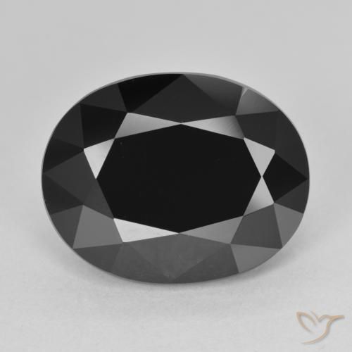9.93ct Natural Chorlo turmalina, Ovalada, Opaco, Photo A