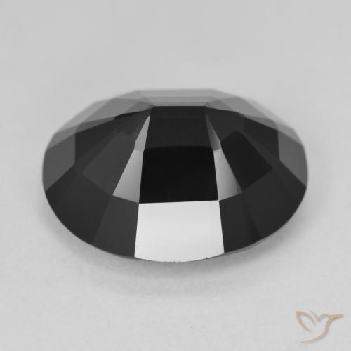 Tourmaline Gemstone in 16.7 x 13.7 mm Size for Sale, Tourmaline Stone in Schorl Color
