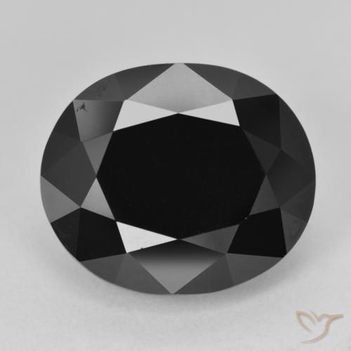 15.22ct Natural Schorl Tourmaline, Oval, Opaque