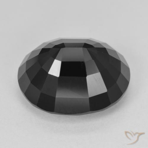 Tourmaline Gemstone in 16.8 x 14.2 mm Size for Sale, Tourmaline Stone in Schorl Color