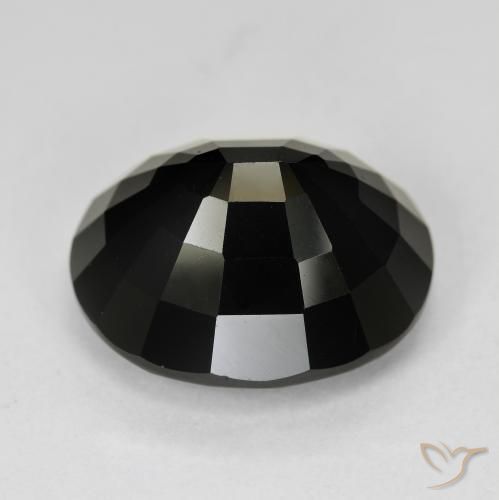 Tourmaline Gemstone in 16.7 x 14.2 mm Size for Sale, Tourmaline Stone in Schorl Color