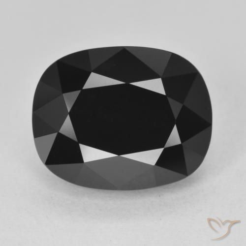 9.49ct Natural Schorl Tourmaline, Cushion, Opaque