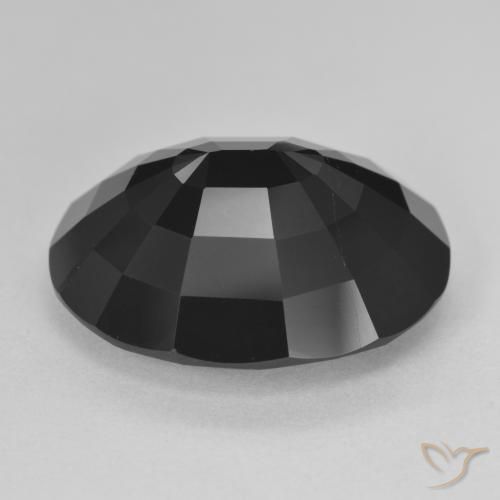 Tourmaline Gemstone in 19.8 x 16.5 mm Size for Sale, Tourmaline Stone in Schorl Color