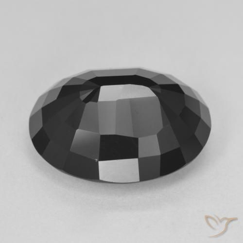Tourmaline Gemstone in 16.9 x 13.6 mm Size for Sale, Tourmaline Stone in Schorl Color