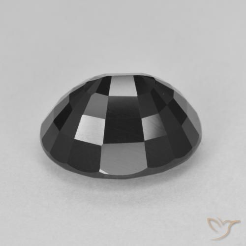 Tourmaline Gemstone in 12.7 x 10.5 mm Size for Sale, Tourmaline Stone in Schorl Color