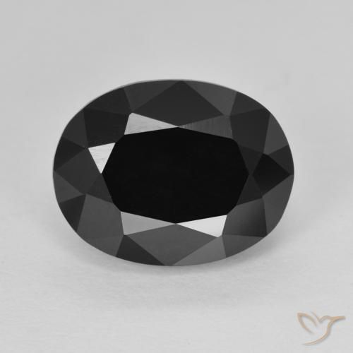 7.19ct Natural Schorl Tourmaline, Oval, Opaque