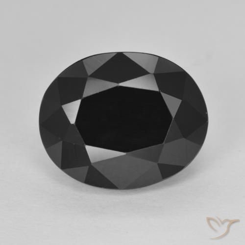 7.44ct Natural Schorl Tourmaline, Oval, Opaque