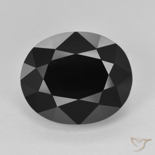 11.55ct Natural Schorl Tourmaline, Oval, Opaque
