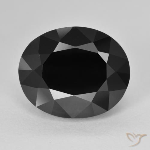 14.00ct Natural Schorl Tourmaline, Oval, Opaque