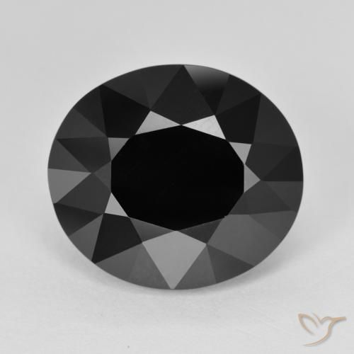 11.27ct Natural Schorl Tourmaline, Oval, Opaque