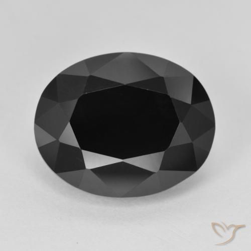 9.85ct Natural Schorl Tourmaline, Oval, Opaque