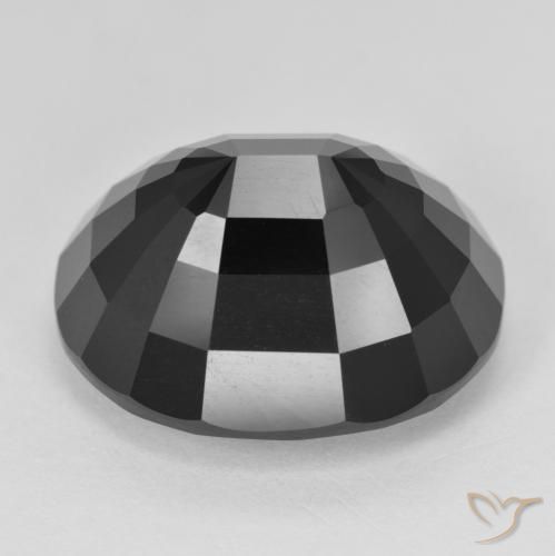 Tourmaline Gemstone in 18.3 x 15.2 mm Size for Sale, Tourmaline Stone in Schorl Color