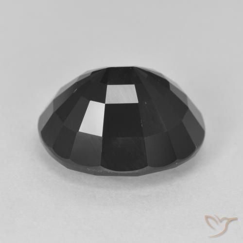 Tourmaline Gemstone in 13 x 11 mm (calibrated) Size for Sale, Tourmaline Stone in Schorl Color