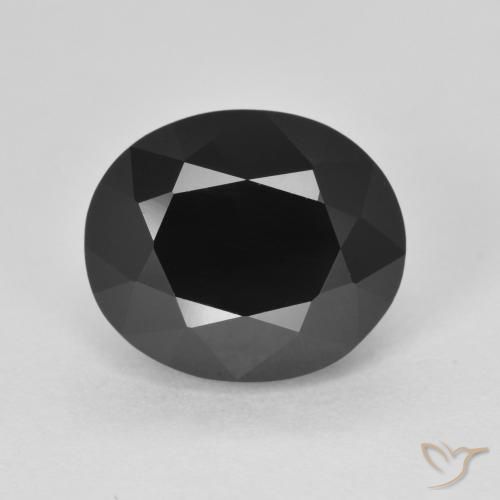5.40ct Natural Schorl Tourmaline, Oval, Opaque