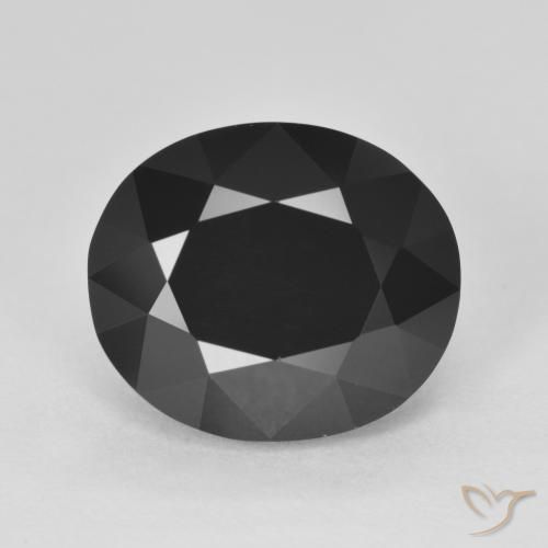 7.40ct Natural Schorl Tourmaline, Oval, Opaque