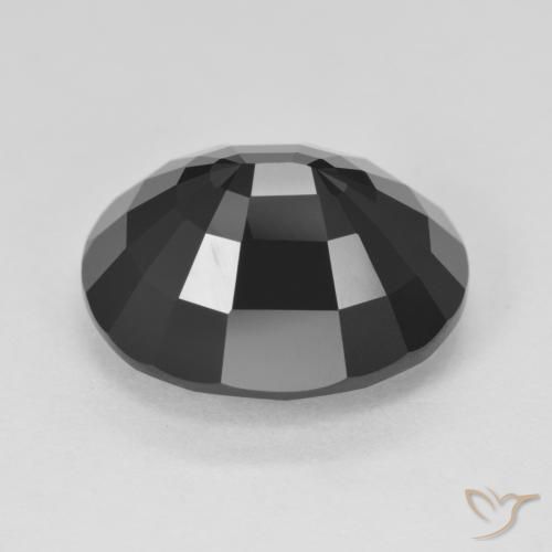 Tourmaline Gemstone in 15.2 x 13 mm Size for Sale, Tourmaline Stone in Schorl Color