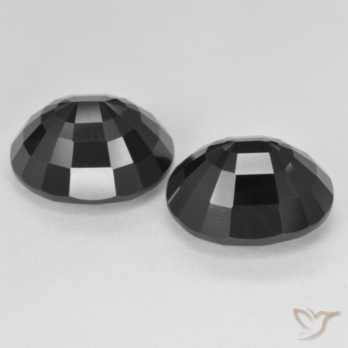 Tourmaline Gemstones in 12 x 10 mm (calibrated) Size for Sale, Tourmaline Stones in Schorl Color