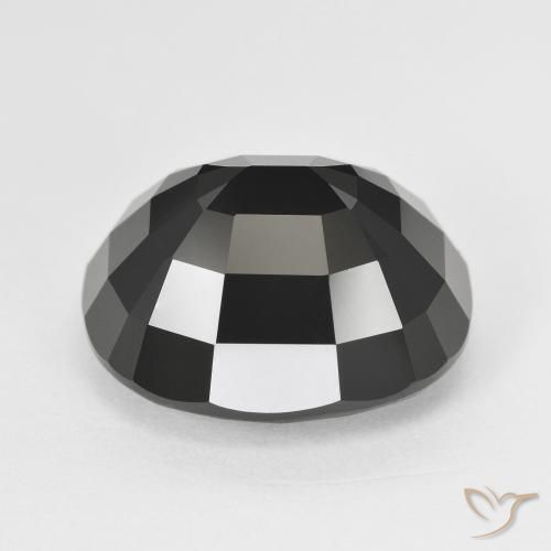 Tourmaline Gemstone in 15.8 x 13.8 mm Size for Sale, Tourmaline Stone in Schorl Color
