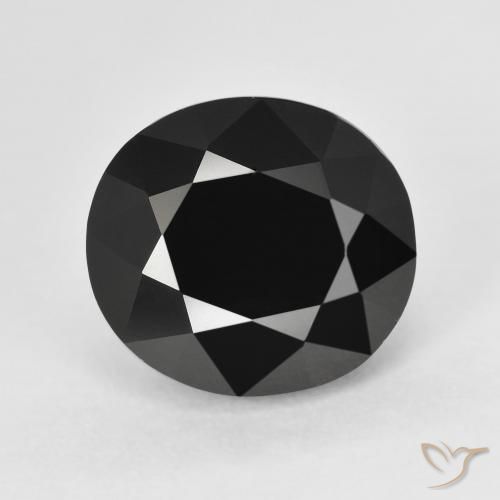 7.56ct Natural Schorl Tourmaline, Oval, Opaque