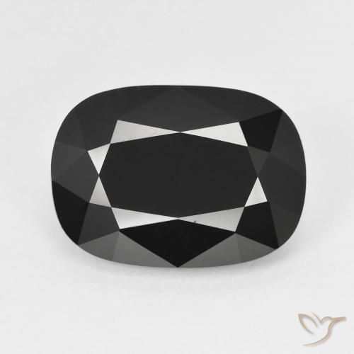 7.52ct Natural Schorl Tourmaline, Cushion, Opaque