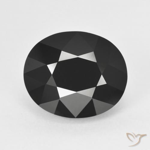 7.58ct Natural Schorl Tourmaline, Oval, Opaque
