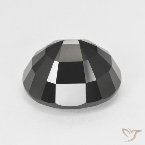 Tourmaline Gemstone in 12.6 x 10.6 mm Size for Sale, Tourmaline Stone in Schorl Color