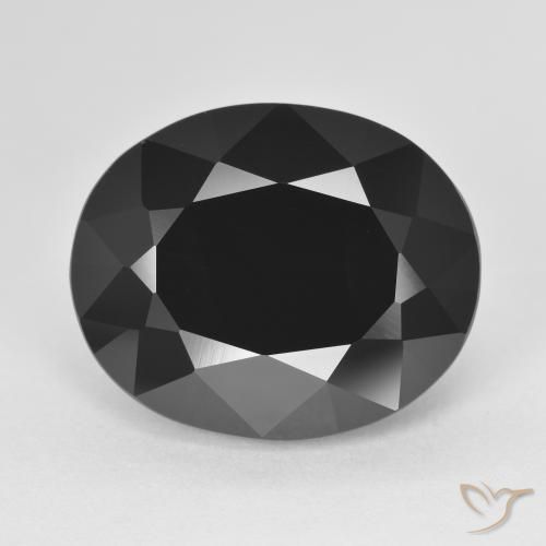 13.51ct Natural Schorl Tourmaline, Oval, Opaque