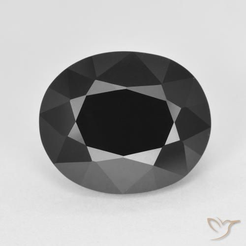 7.36ct Natural Schorl Tourmaline, Oval, Opaque
