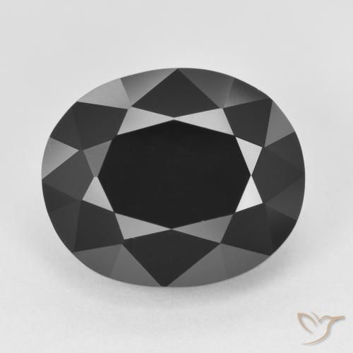 10.44ct طبيعي شورل تورمالين, بيضوي, غير شفاف, Photo A