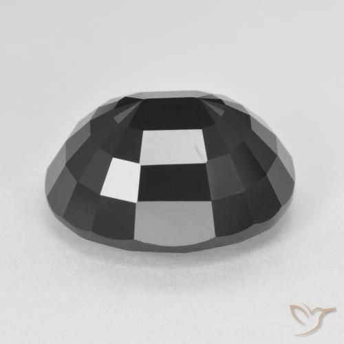 Tourmaline Gemstone in 14.6 x 12.2 mm Size for Sale, Tourmaline Stone in Schorl Color