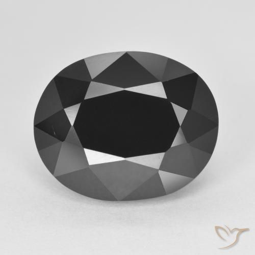 9.12ct Natural Schorl Tourmaline, Oval, Opaque