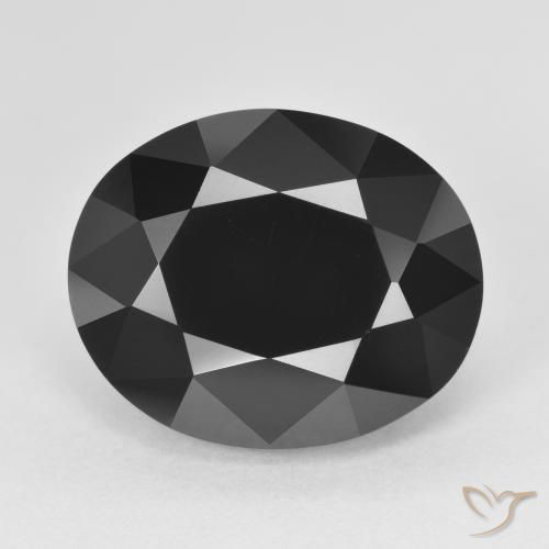 10.65ct Natural Schorl Tourmaline, Oval, Opaque, Photo A